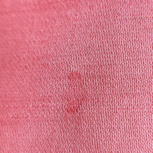 Staccato New Coral Pink Blouse Short Ruffled Sleeves Size L - Picture 15 of 15